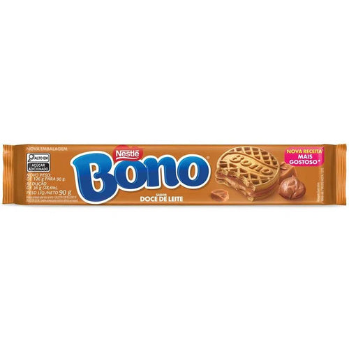 BISCOITO NESTLE BONO DOCE DE LEITE RECHEADO 90g