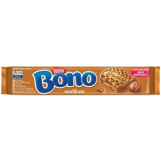 BISCOITO NESTLE BONO DOCE DE LEITE RECHEADO 90g