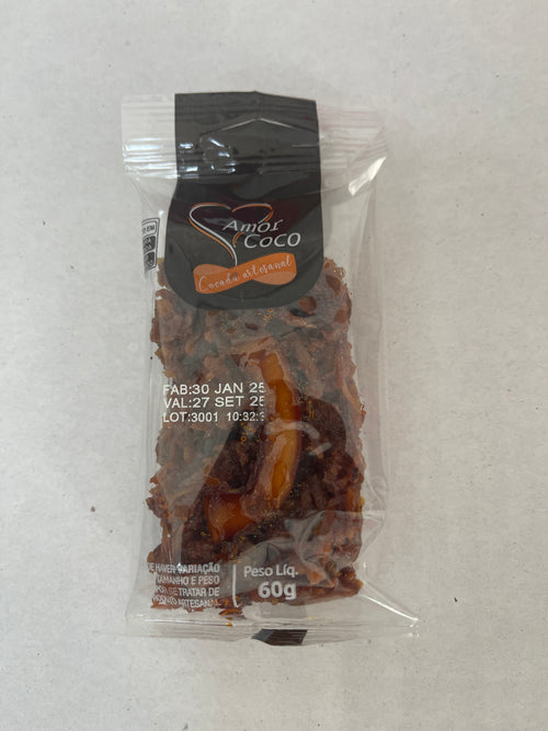 Cocada Preta 60g. Amor coco.