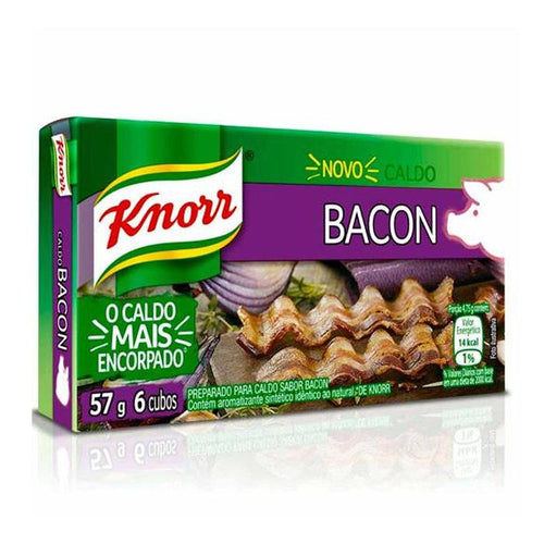 CALDO KNORR BACON CUBINHO 57g