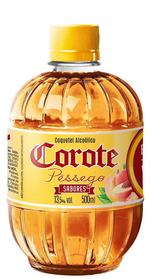 Carote Pêssego 500ml cachaça