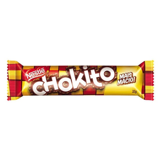 Chocolate Chokito 33g.(Barrita rellena de leche condensada caramelizada cubierto chocolate)