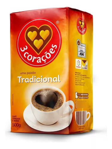 Café TRÊS CORAÇÕES 500 gr
