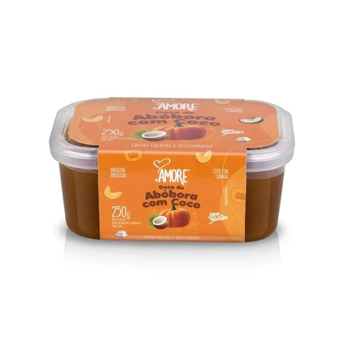 Doce de Abóbora c/ Coco 250G Amore