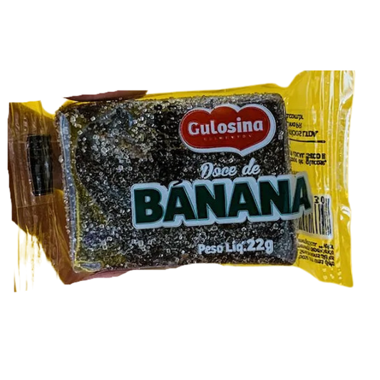 Doce de Banana GULOSINA 57gr una unidad.(Gominola)