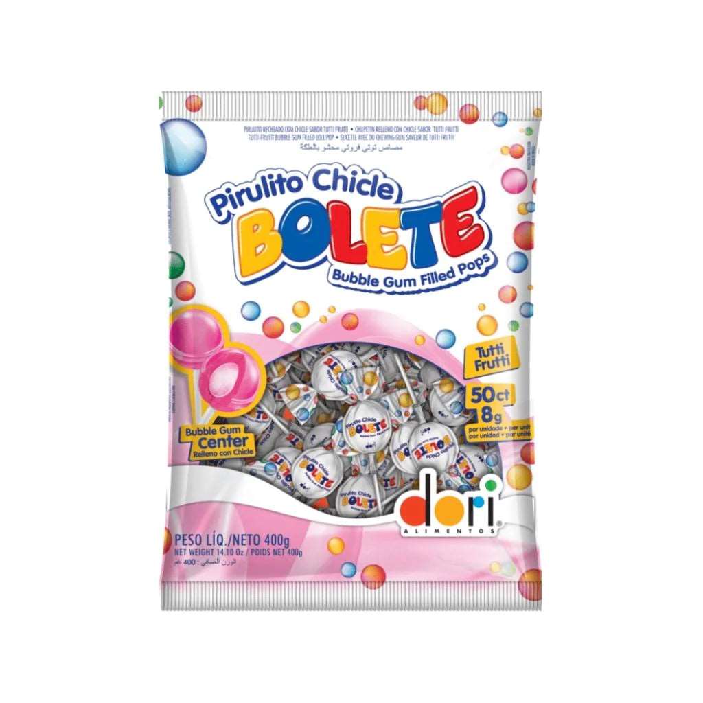 Dori Pirulito Chiclete Bolete Tutti Frutti 400G