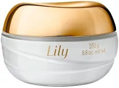 Creme Acetinado Hidratante Corporal Lily 250g Oboticario.