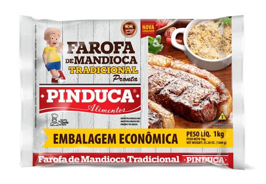Farofa Mandioca Trad. PINDUCA 1 Kg