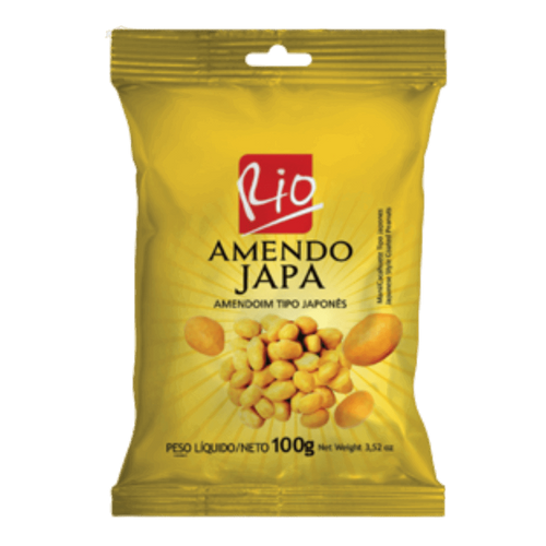 AMENDOIM JAPONÊS RIO ALIMENTOS 100 g.(Cacahuetes)