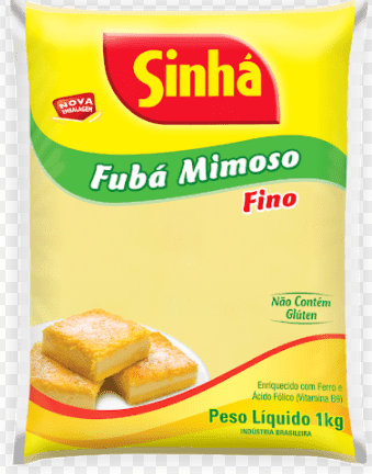 FUBÁ MIMOSO FINO SINHÁ 1 Kg (Farinha de Milho)