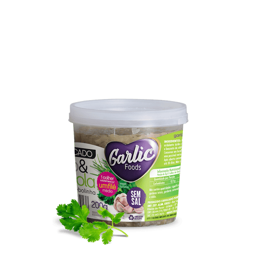 Alimentos Galicos alho e cebola c/ molho 200gr
