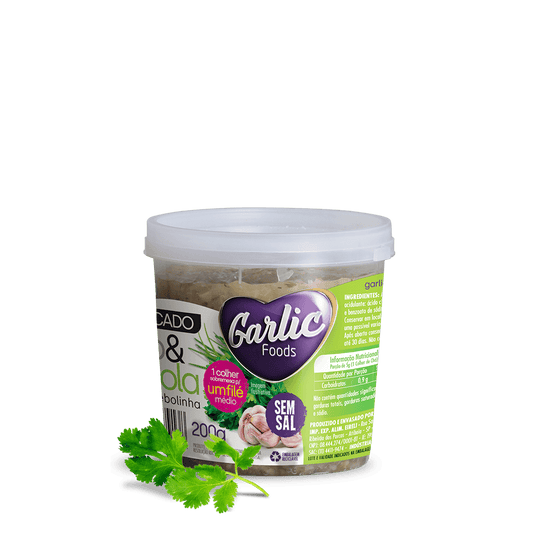 Galic foods alho e cebola c/ salsa 200gr