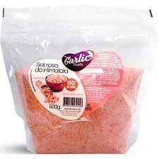 Garlic Foods Sal fino rosa do Himalaia 500G Garlic Foods