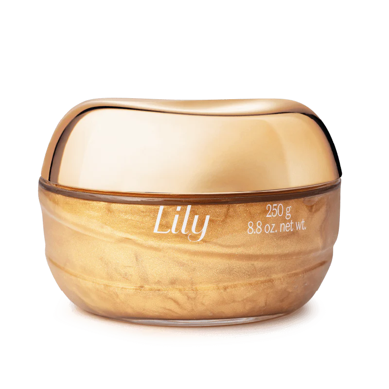 GEL ILUMINADOR E HIDRATANTE CORPORAL LILY GLOW, 250G