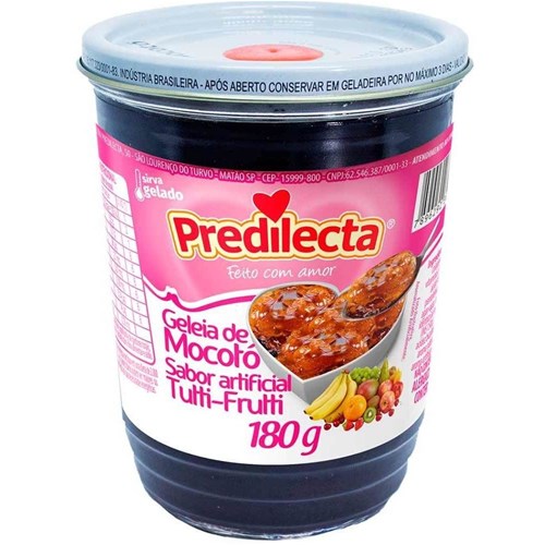 Geléia de mocotó Tutti Frutti predilecta copo 180 g