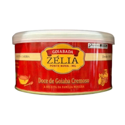 Goiabada Cremosa na lata Zelia 400g.