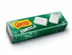 Bala de Hortelã Garoto 17gr uni.