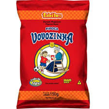 Pipoca doce Vovozinha 150gr.