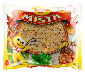 Farofa mista mandioca e milho crocante 300g zaeli