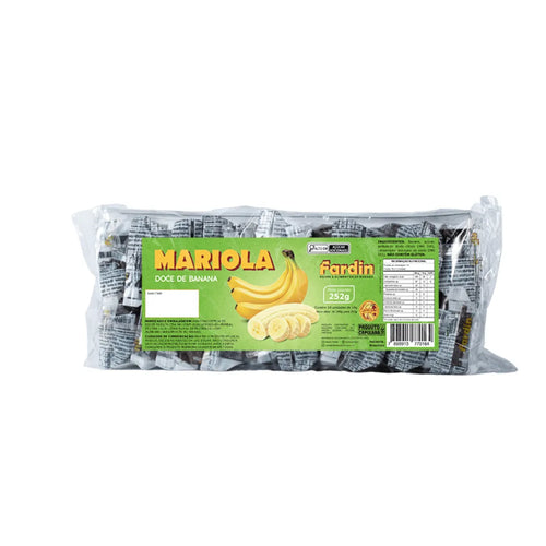 Doce de Banana Tradicional Mariola 252g. (14x18g).