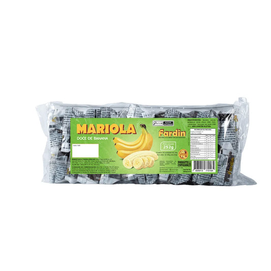 Doce de Banana Tradicional Mariola 252g. (14x18g).