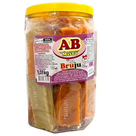Doce misto abóbora e batata doce 1kg. Bruju