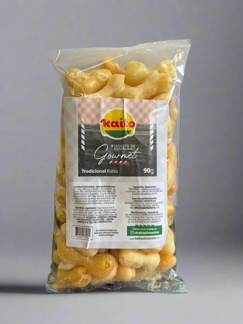 Biscoito Polvilho tradicional gourmet Argola Kaito 90gr