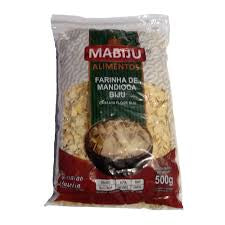 Farinha de Mandioca Biju 500g Mabiju.