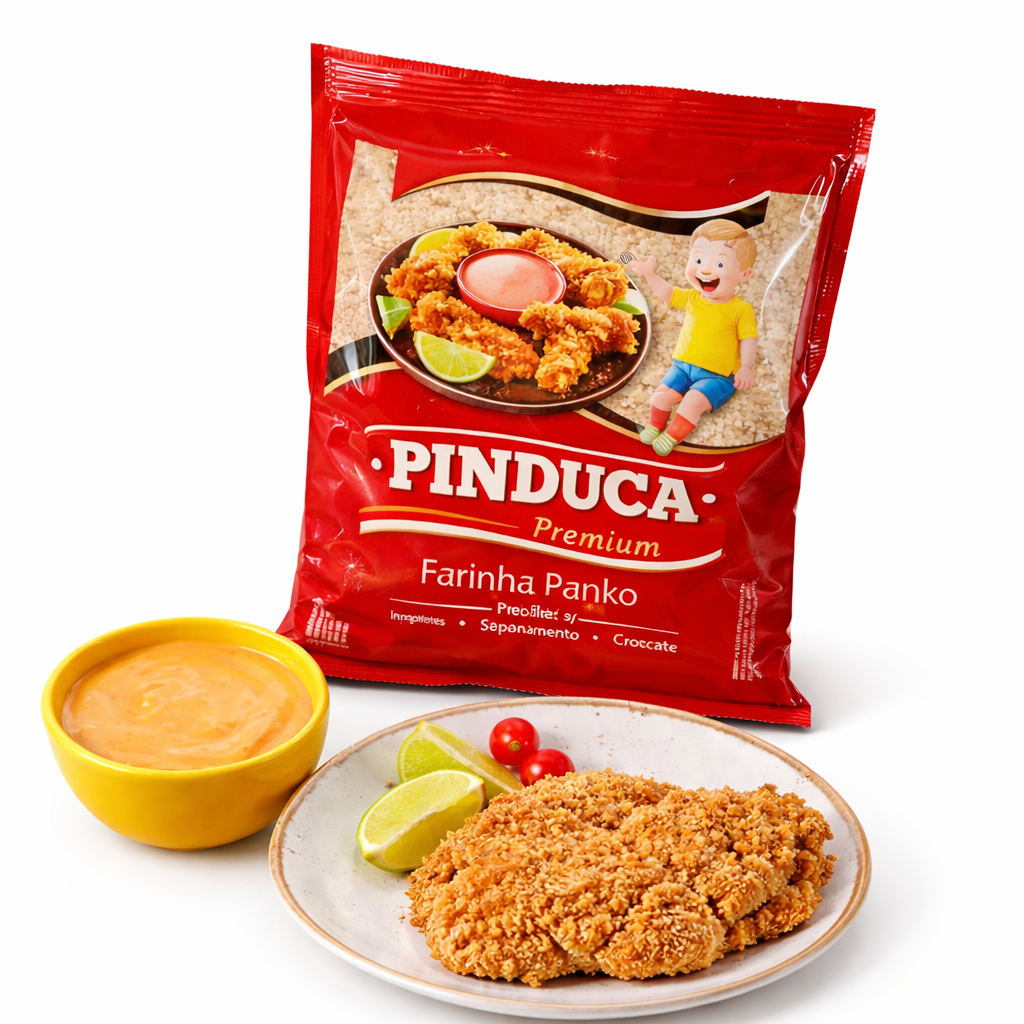 Farinha Panko para empanar Pinduca 200gr.