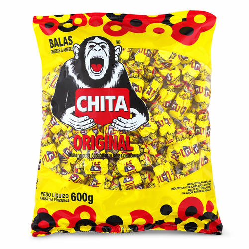 Bala mastigavel Chita Abacaxi (piña) 500gr.