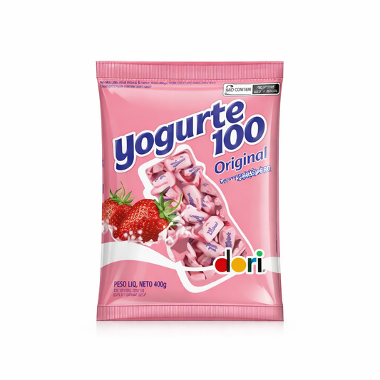 Bala mastigável Yogurt Dori 400gr