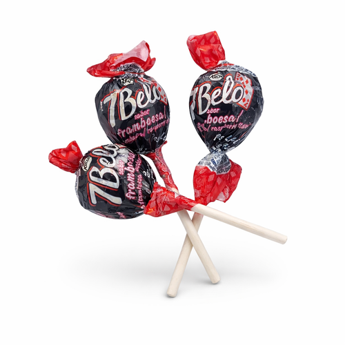 7Belo pirulito de framboesa Arcor 1 unidad