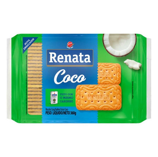 Bolacha Renata de Coco 360gr.