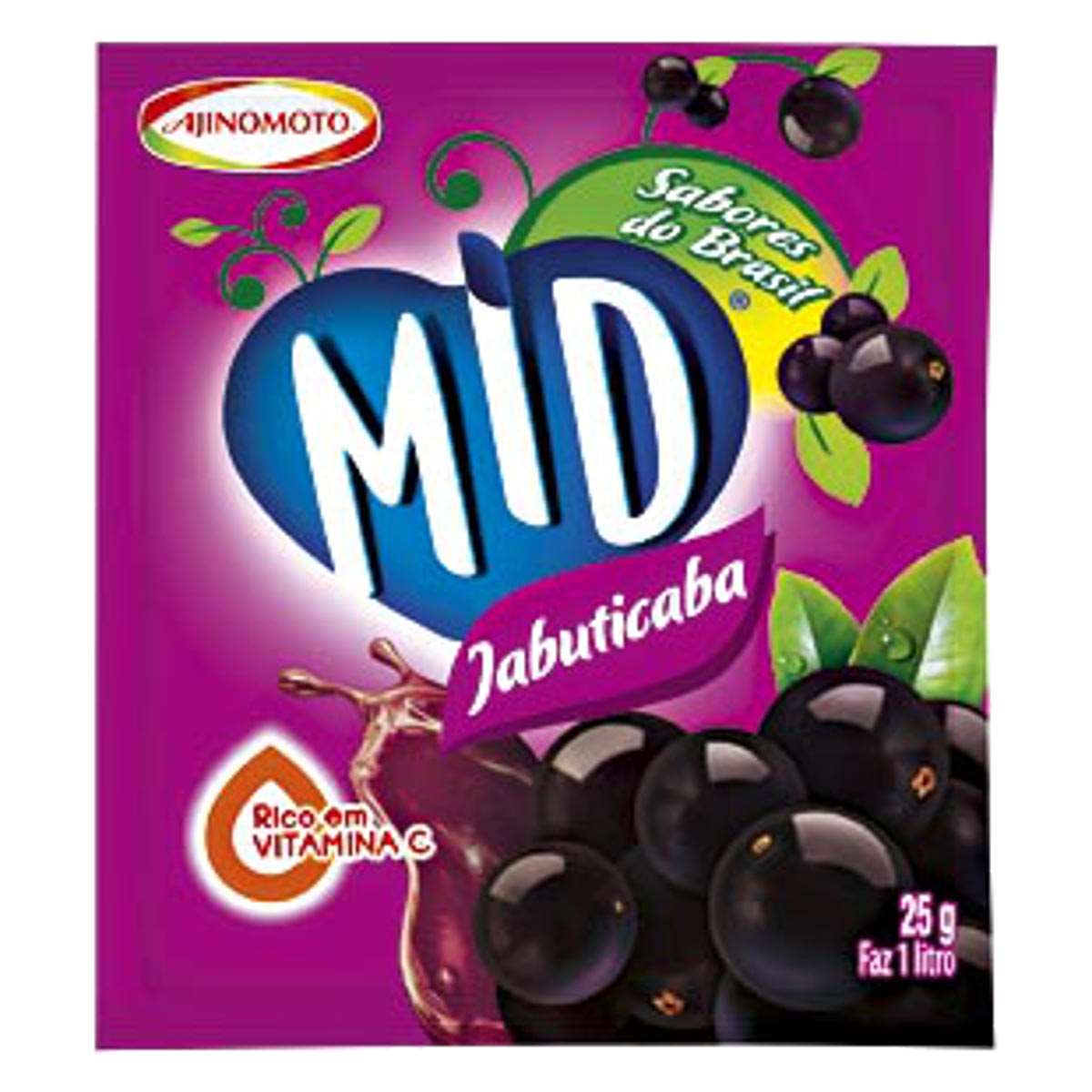 Suco Mid Jabuticaba 20g.(Zumo en polvo)