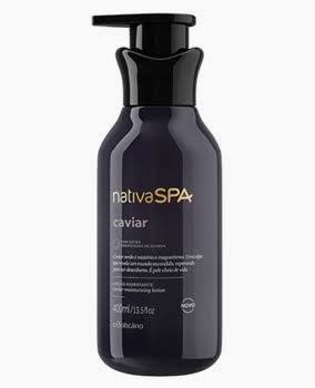 Nativa Spa Caviar Loção Corporal Hidratante Oboticario Vegano.