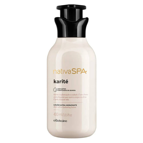 Nativa Spa She Loção Corporal Ultra-hidratante Vegan Obotic.