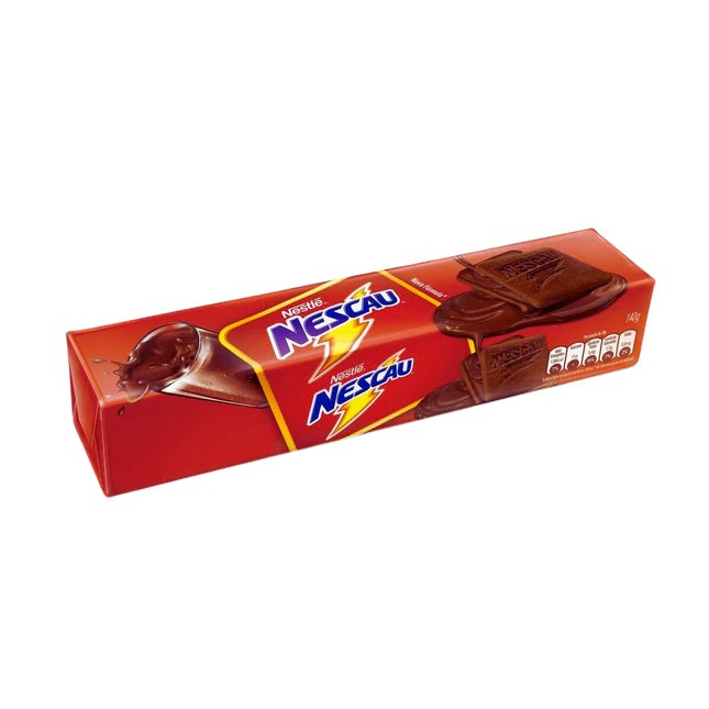 Nestlé Biscoito Nescau Recheado 140G(Galleta crujiente Cacao)