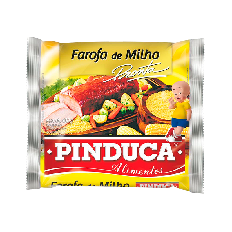 PINDUCA Farofa de Milho 400g.(Harina Maíz condimentada)