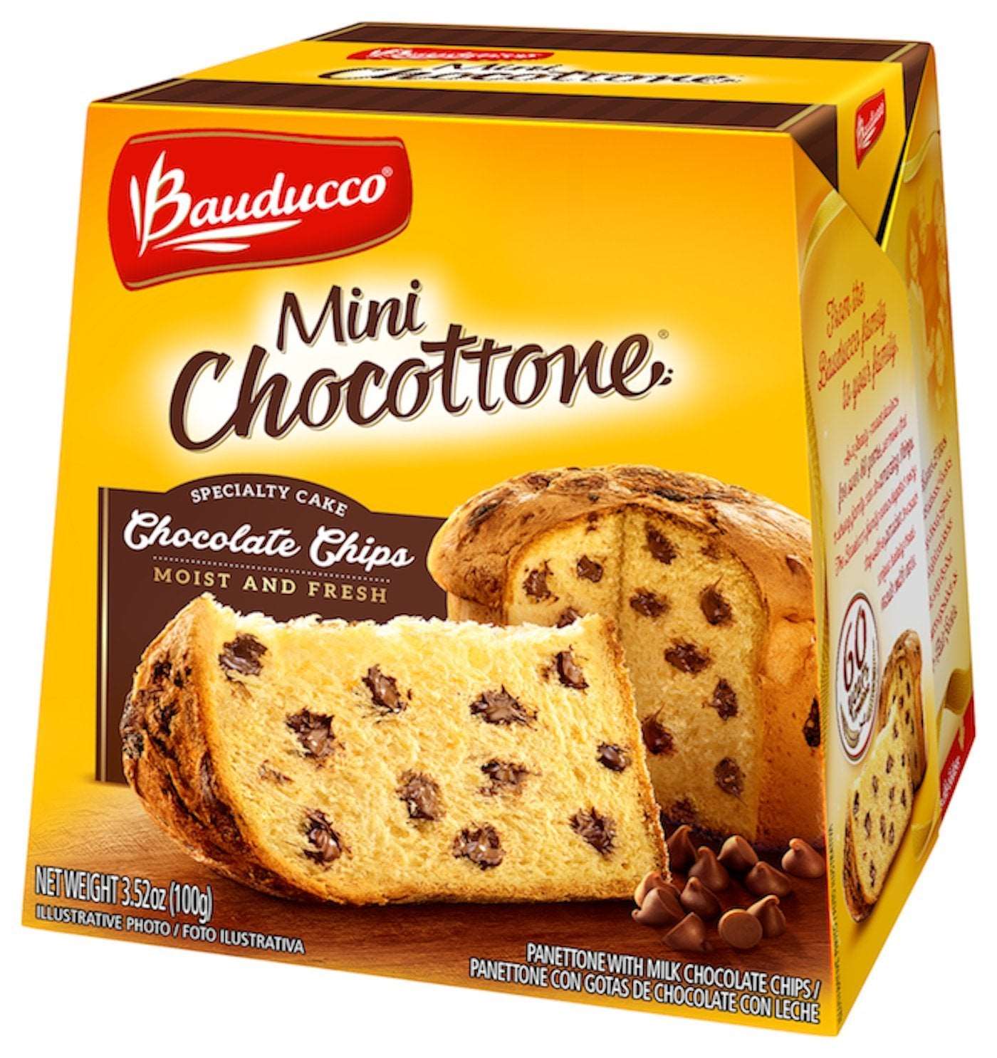 Panettone de Chocolate Mini BAUDUCCO 100 g