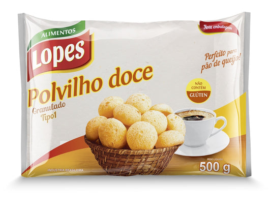 Polvilho Doce Granulado 500G Lopes