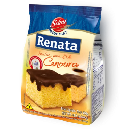 RENATA Mistura Bolo de Cenoura 400g.(Mezcla para bizcocho)