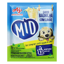 Refresco Mid Baunilha com Limão 20g