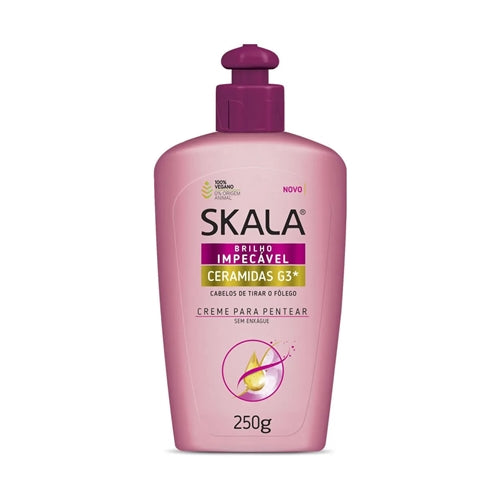 Skala creme de pentear ceramidas 250g.(Pente)