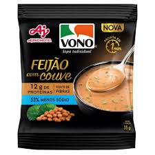 Sopa Cremosa Vono Feijão C/ Couve 35g