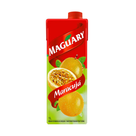 Suco MAGUARY p/Beber Maracujá 1 lt.(Zumo maracuyá)