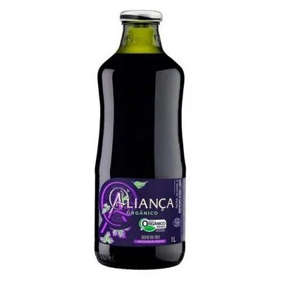 Suco integral de Uva orgânico Aliança 1L