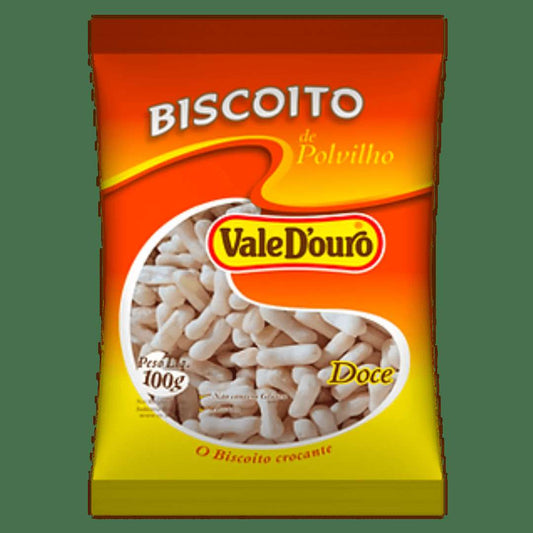 VALED'OURO Biscoito Polvilho Doce 100 g.(snack almidón yuca)