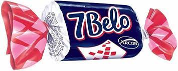 7 Belo Bala Framboesa 7 Belo 500gr.