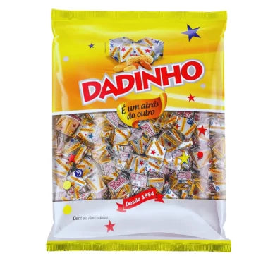 Bala Dadinho Dizioli 600g (doces mastigáveis)