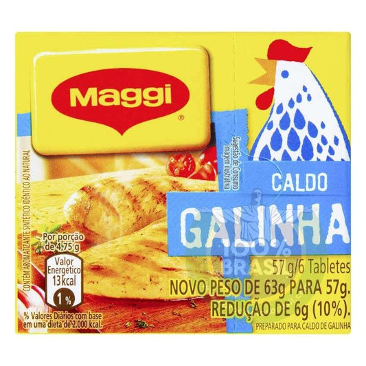 MAGGI Caldo de Galinha 57g(Avecrem para caldo de pollo)